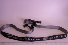 Fashion Sport Adjustable Camera Strap Black Gray Woven Quick-Release