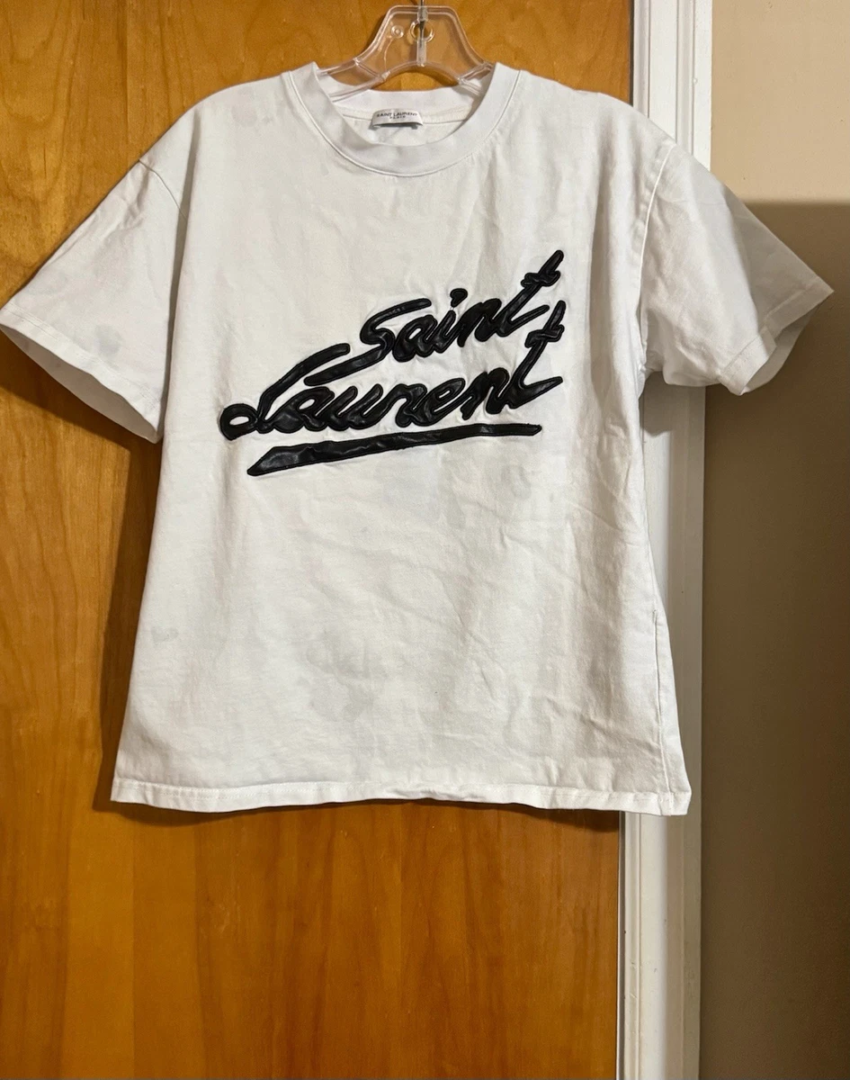 Saint Laurent White T-Shirts for Men for sale | eBay