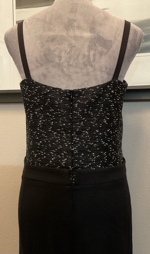 Escada TWEED TOP KLEID Gr. 42 / große Bindebänder Paar mit einem weißen Baumwolltop!! - Bild 4 von 7