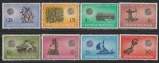 Indonesia    1963    Sc # 608-15   GANEFO   MNH   OG