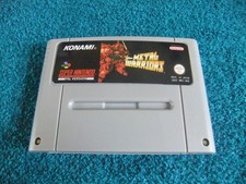 METAL WARRIORS SUPER NINTENDO / SNES GAME CARTRIDGE