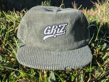 GRIZ Inspired Embroidered Corduroy Cap - Rave...