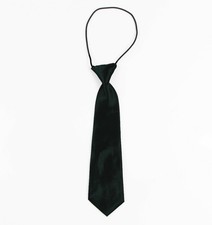 1 x Bottle Green Boys Kids Baby Toddler School Neck Tie Ties Formal Wedding