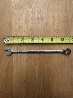 #ad #ad Craftsman Professional Metric Full Polish Wrench 10mm 44900 Pre owned $29.97