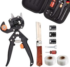 Obstbäume Pfropfschere, 2-in-1 Professionelle Garten Obstbaum Veredelungsschere 