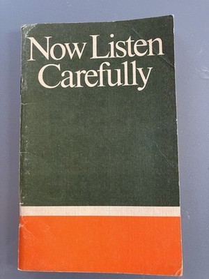 ''Now Listen carefully''         Burkhardt/ Stüfe/ Prof. Pohl