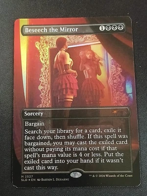 鏡に願いを Foil Secret Lair MTG Beseech the Mirror 2527 Secret Lair Drop for sale | eBay