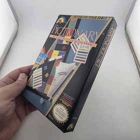 Pictionary - Box Only - Nintendo Nes - Excellent - Authentic (No Game)