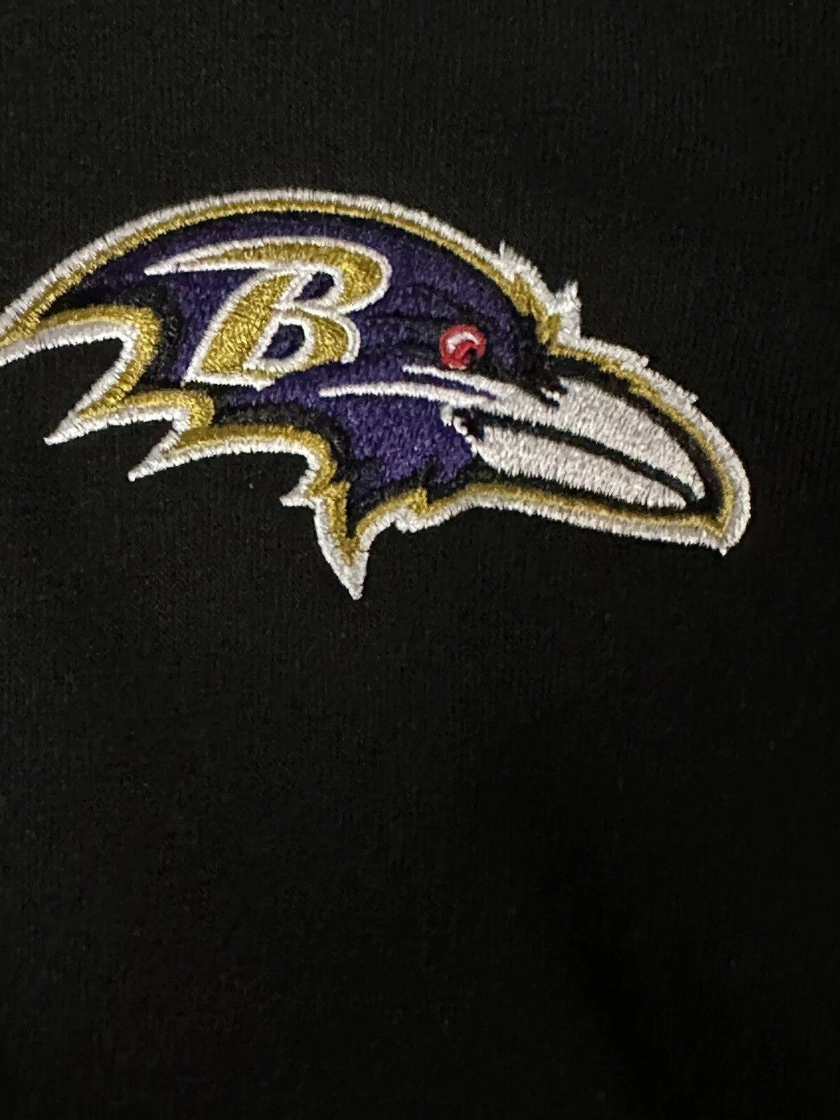 VETEMENTS Felpa con cappuccio Baltimore Ravens NFL Youth Tg. 14 16