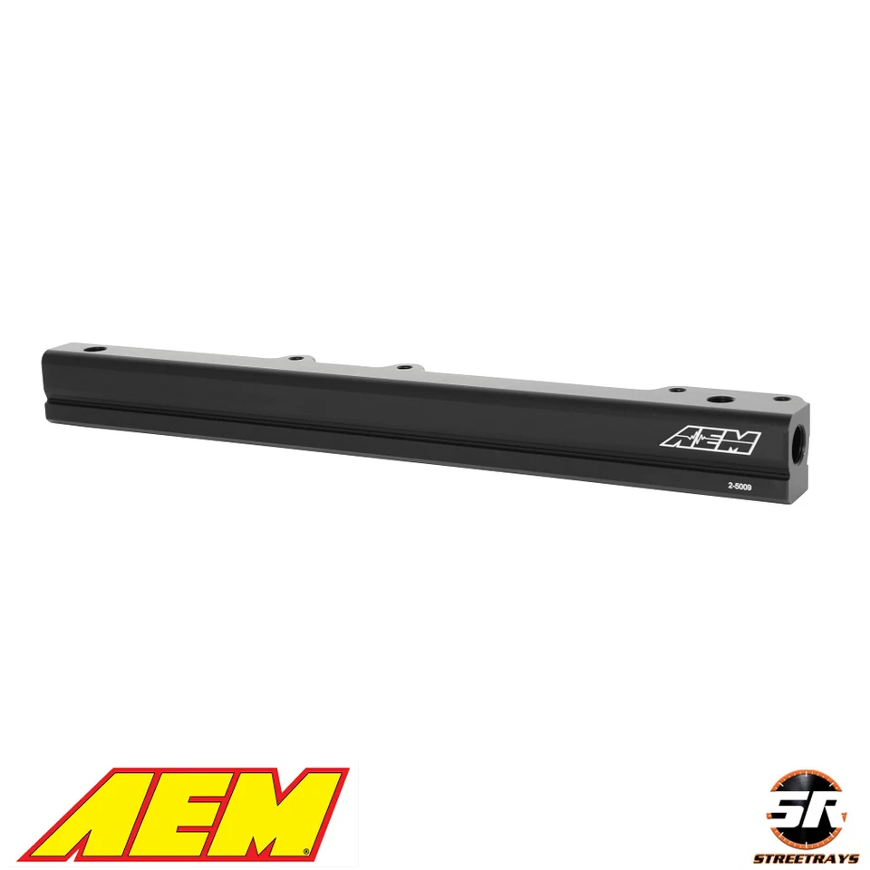AEM High Volume Fuel Rail 25-109BK Fits Honda D-Series - D16Y7/D16Y8 — 第 2/4 张图片