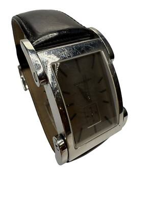 Burberry Tank Men's Watch BU1100 25mm Quartz Rectangle Stainless