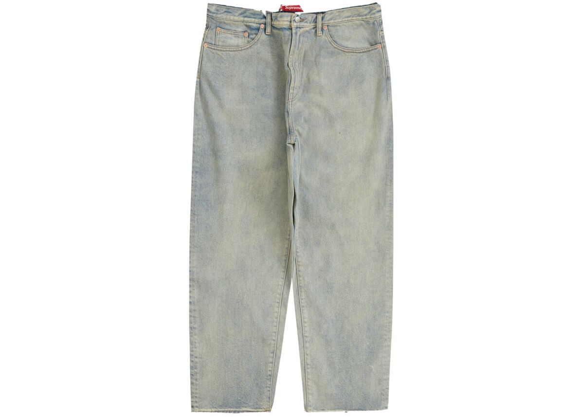 Supreme Baggy Jean Dirty Indigo Size 34 Spring 2023