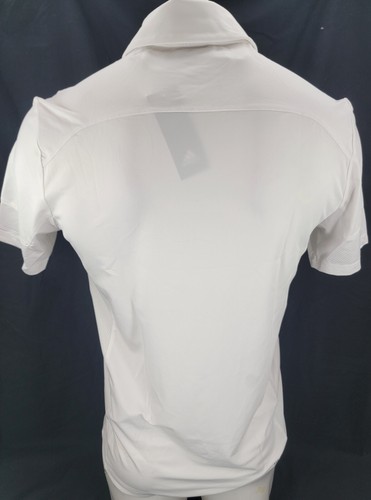 NEW Ohio Bobcats White Adidas Under The Lights SS Coaches Polo Shirt Men's S - Picture 3 of 9