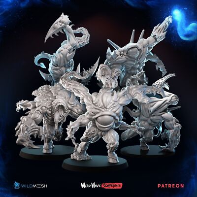 x1 Stings of Chaos, 3D Printed Spawn of Chaos Proxy