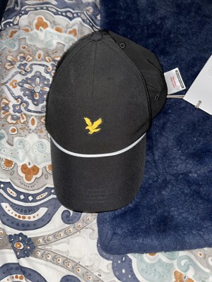 Lyle & Scott Golf Hat Cap Curved Peak Rope Adjustable Strap