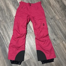 Mountain Hardwear womens size S/P Dry thermal recco Snow Ski Pant Pink EUC. L3