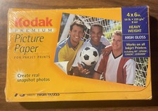 Premium Picture Paper Kodak 4x6 High Gloss 75 Sheets CAT 888 7713