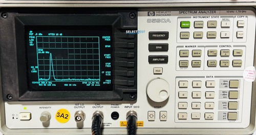 AGILENT (HP) 8590A SPECTRUM ANALYZER 1,5 kHz bis 1,5 GHz mit opt. H18 (Ref.: 070N) - Bild 3 von 10