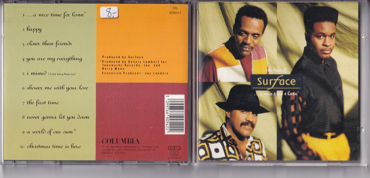 Surface – The Best Of SurfaceA Nice Time 4 Lovin' CD Columbia