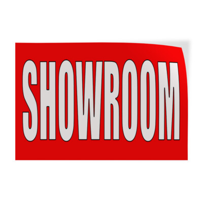 Decal Stickers Showroom Red Home Remodeling Vinyl Store Sign Label Business