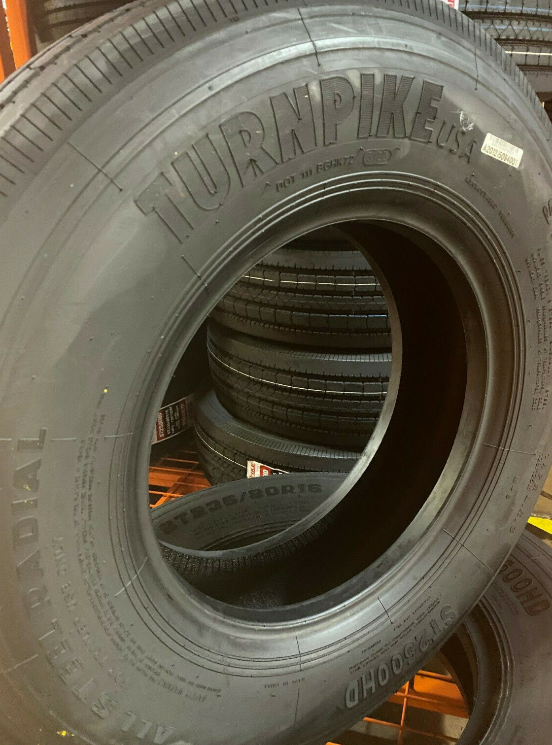 1 NEW 235/85R16 Turnpike ST2500 All Steel trailer Tire 235 85 16