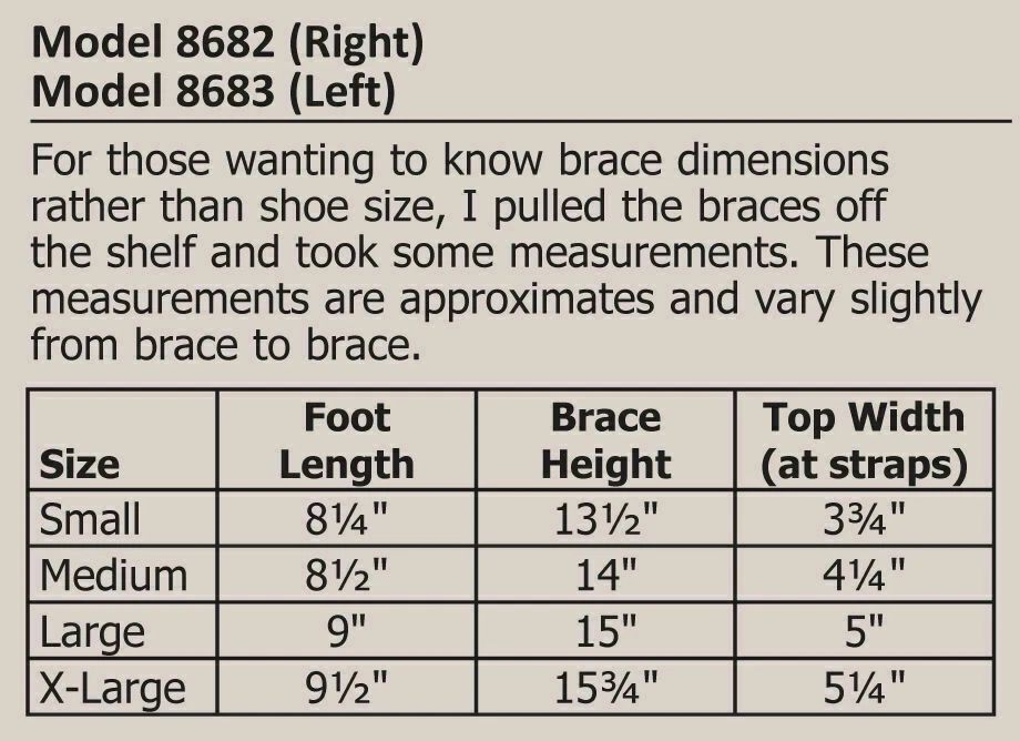 Envío gratuito Aprobado 3/4 AFO Tobillo Pie Soporte Caída Soporte Talla Izquierda S - M Foto 4 de 4