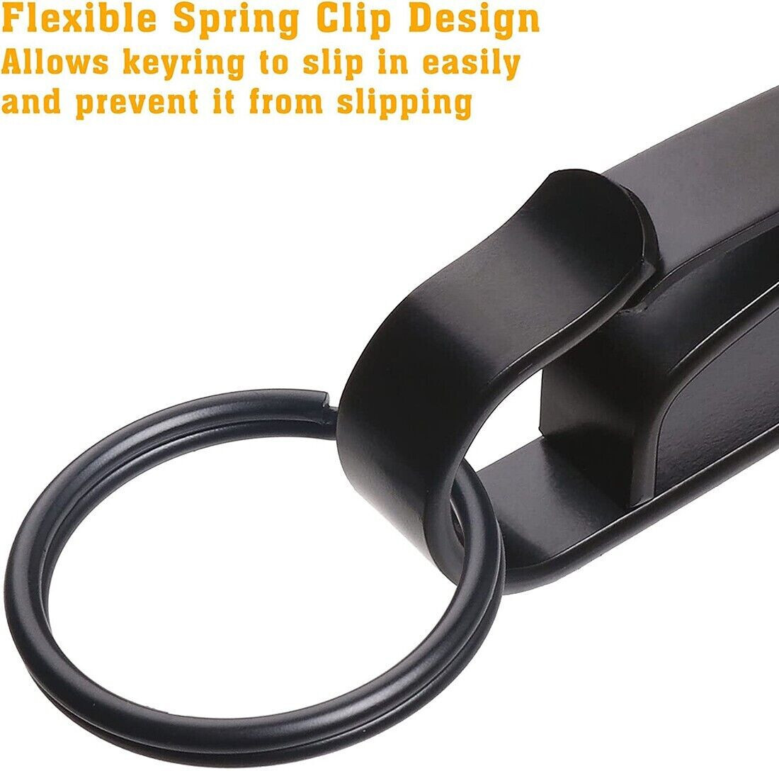 2 PACK Zak Tool ZT54 Police Tactical Keyring Holder Belt Clip For