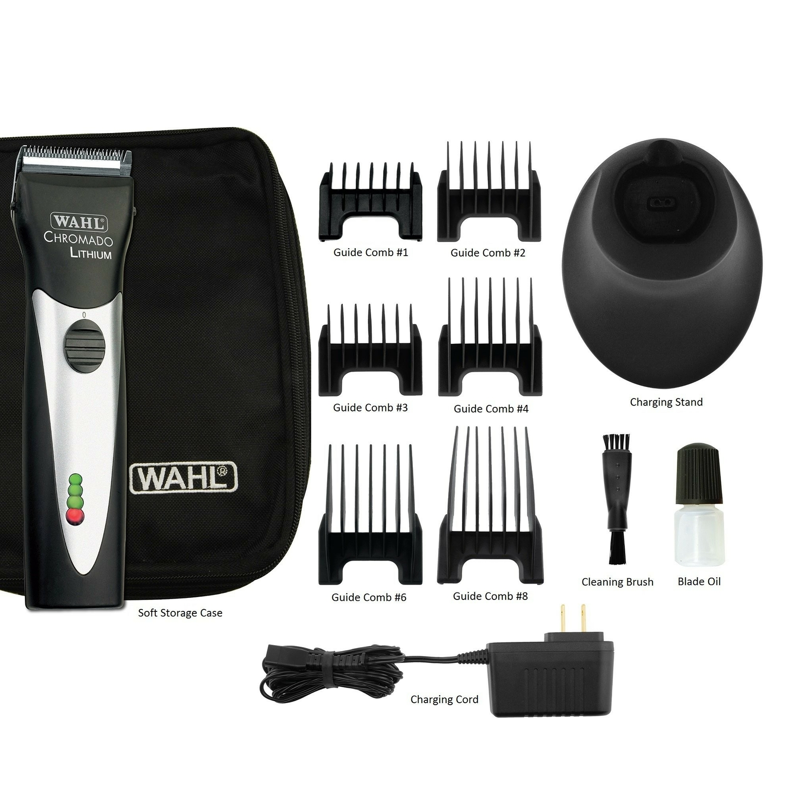 wahl chromado lithium cordless clipper