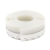 Frameless Weather Stripping Silicone Seal Sweep For Door Window -16 Feet Leng... on sale Frameless Weather Stripping Silicone Seal Sweep For Door Window -16 Feet Leng... on sale