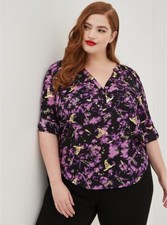 Torrid Harry Potter Shirt Purple NWT New 4X