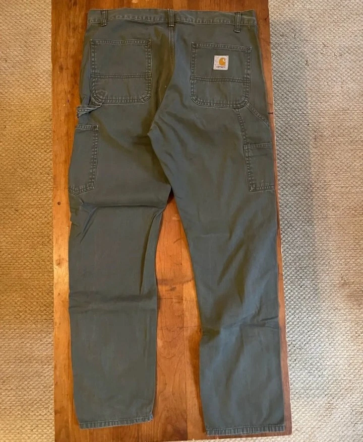 Carhartt WIP Ruck Single Knee Pant - Questa Twill | Green/Cypress 33x32