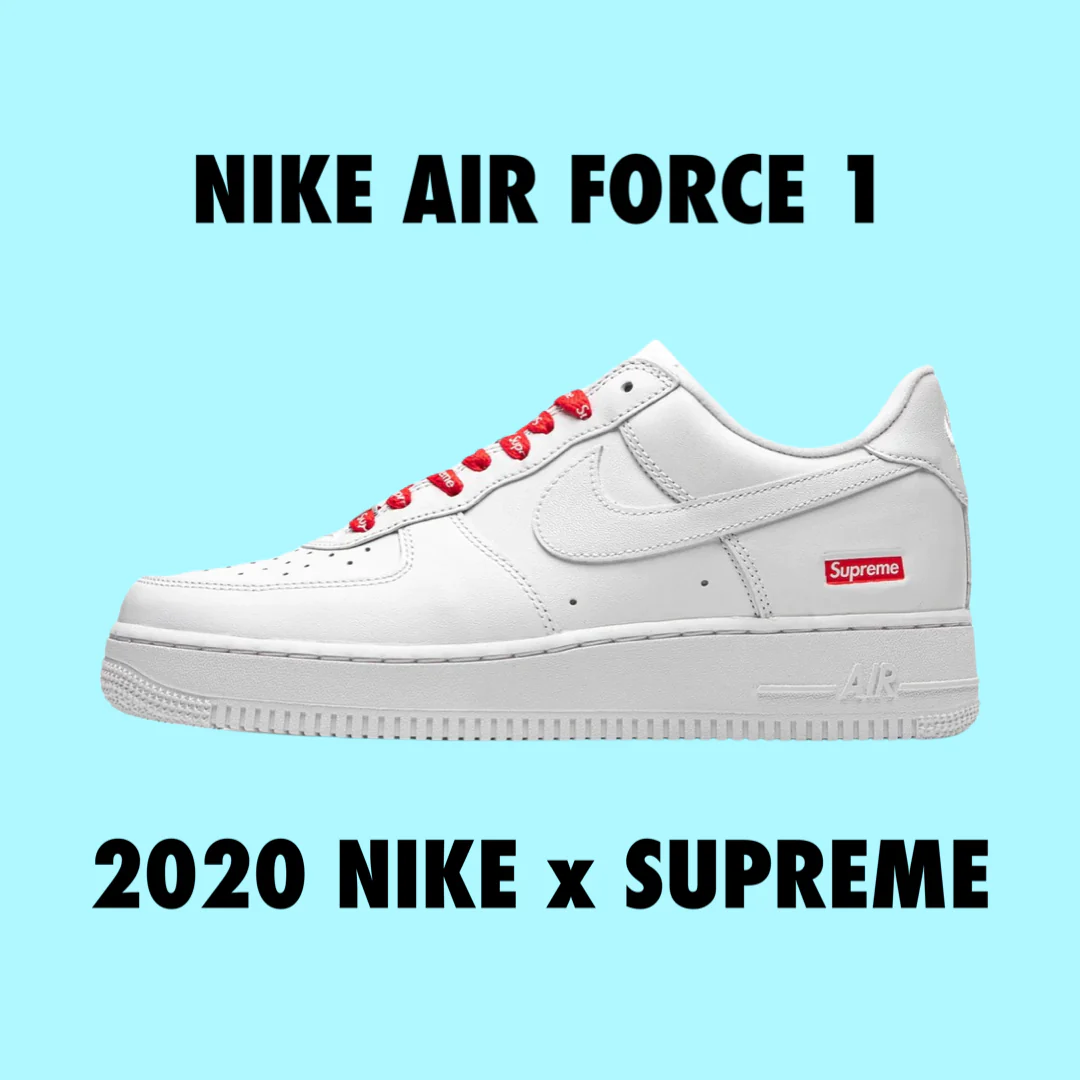 Nike x Supreme Air Force 1 2020 size 6.5 7 7.5 8 9 8.5 9.5 1010.5
