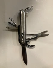 8-in-1 Folding Pocket Knife, Survival Multi-Tool