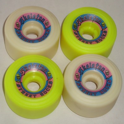 SKELETON - 60mm Street Rocks - Original '80s Skateboard Wheels