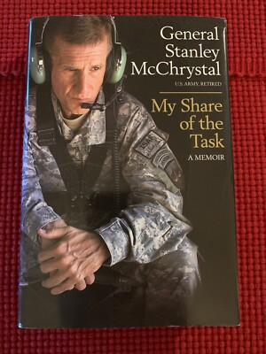 #ad #ad My Share of the Task by Stanley McChrystal Signed 2013 1st Edition $19.95