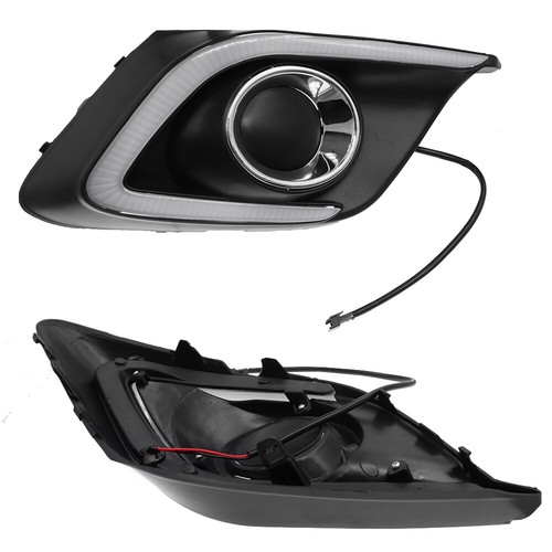 Luz de circulación diurna LED DRL blanca 2 piezas para Mazda 3 Axela 2014-2015 - Imagen 7 de 14