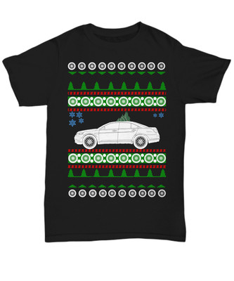 6th gen Ford Taurus Ugly Christmas sweater jumper 2010 - Unisex Tee
