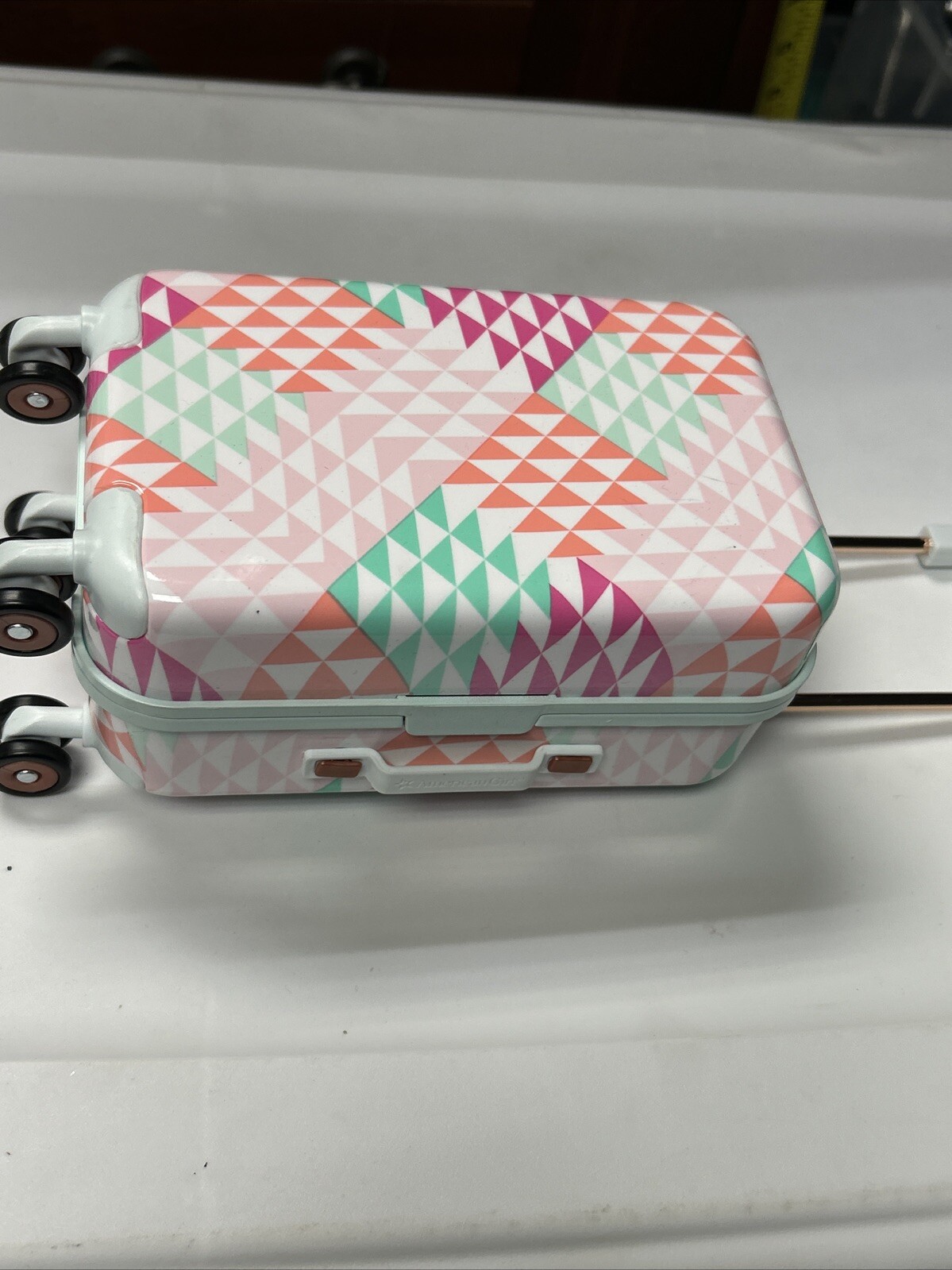 Juego de equipaje maleta con ruedas American Girl Doll Explore More