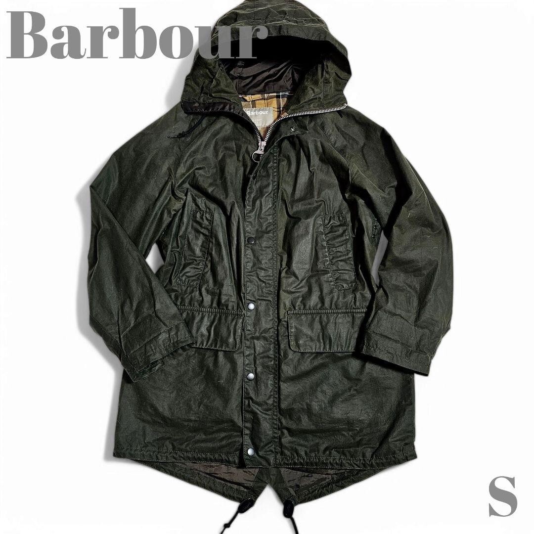 BARBOUR×Margaret Howell WAXED COTTON Barbour x Margaret Howell Waxed Cotton Jacket Men's Hood