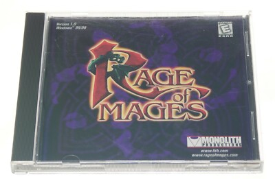 Rage of Mages (PC, 1998) - Monolith Productions - Version 1.0 - Windows 95/98