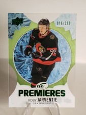 2023-24 UD Ice Roby Jarventie Premieres Green /299