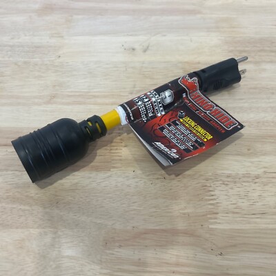 American Rhino-Hide Industrial Jobsite Adapter 9-In 15A 12 Gauge