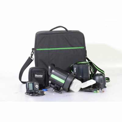 Phottix Pro Indra 500 TTL Studioleuchte / Studio Light + Blitzauslöser + Akku