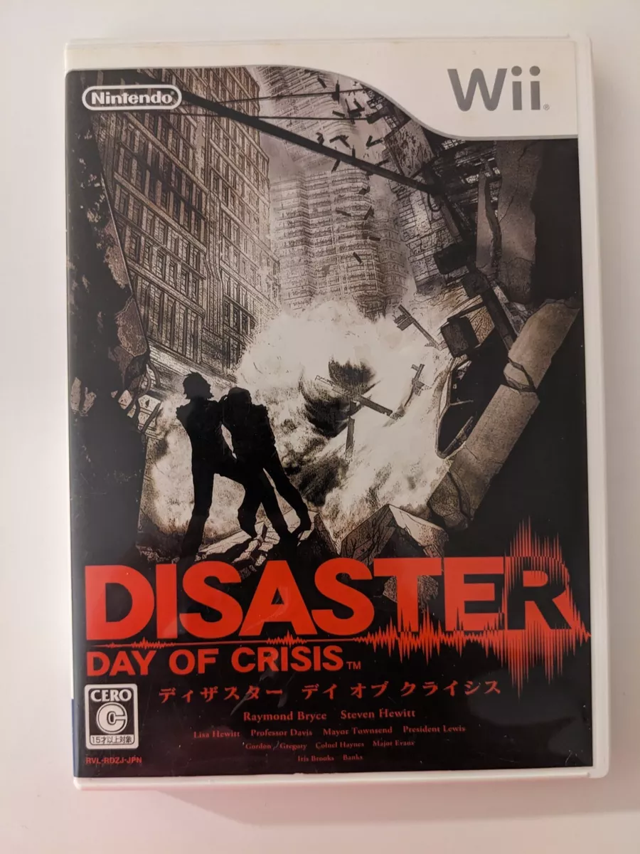 Disaster day of crisis cheap wii