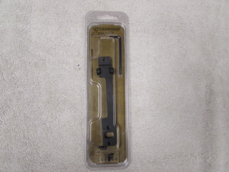 Leupold STD One-Piece Bases Savage 10 SA - Round Receiver Matte Black RH - 55724