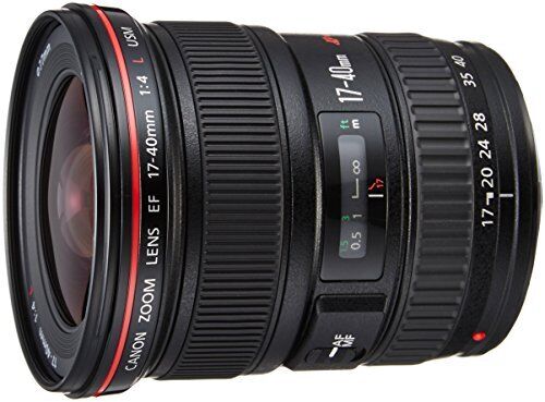 Canon wide-angle zoom lens EF17-40mm F4L USM full size compatible - Picture 1 of 5