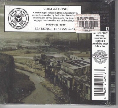 Nine Inch Nails Year Zero CD W/ LE Patch | eBay