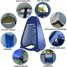 Privacy Shower Tent,Pop Up Changing Tent,Camp Bathroom Changing Dressing Room