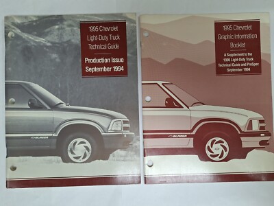 1995 Chevrolet Light-Duty Truck Technical Guide And Graphic Information Booklet