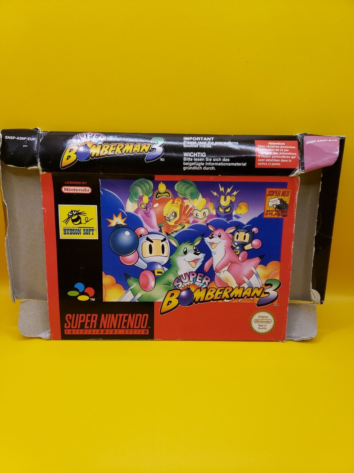 Gaming Relics - Super Nintendo - Super Famicom - Super Bomberman 3